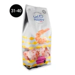 میگوی خلیج فارس رگ گیری شده سایز بسیار درشت وزن 500 گرم