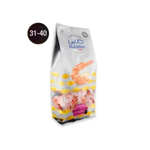 میگوی خلیج فارس رگ گیری شده سایز بسیار درشت وزن 200 گرم