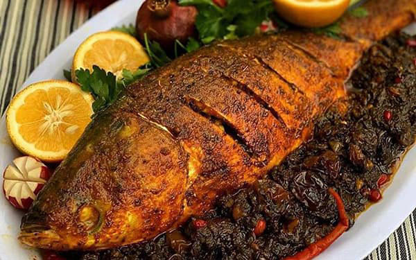 طرز تهیه قلیه ماهی شیر